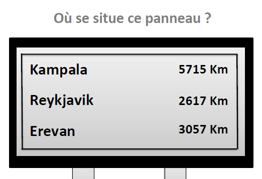 Exemple d'énigme de Geomystik