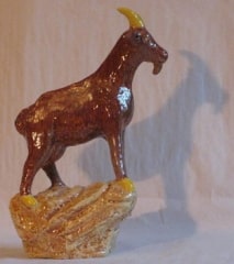 Sculpture de la Chèvre d'Or